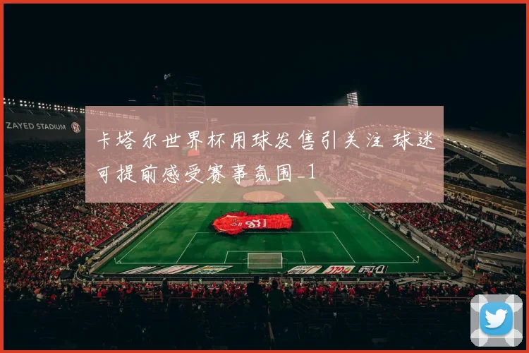 卡塔尔世界杯用球发售引关注 球迷可提前感受赛事氛围_1